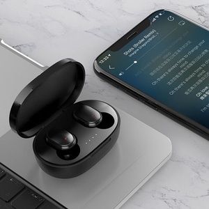 TWS Wireless Earbuds in Black, Noise Cancellation Feature, Stereo Headsets